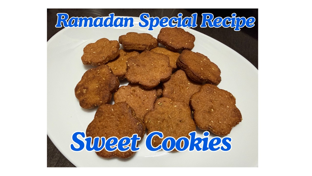 Sweet Cookies - Ramadan Special Recipe | Iftar Special Recipe