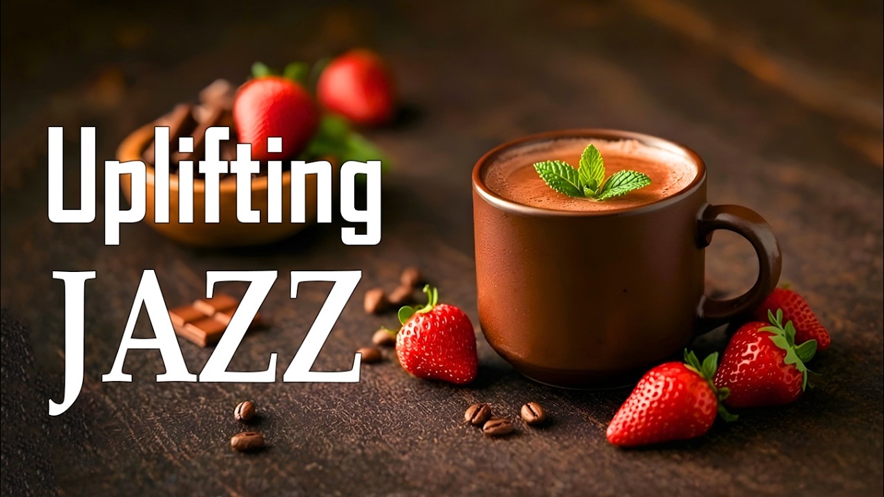 Uplifting Jazz Café ☕ Cheerful Bossa Nova Piano & Positive Jazz for Work, Study & Coffee Time
