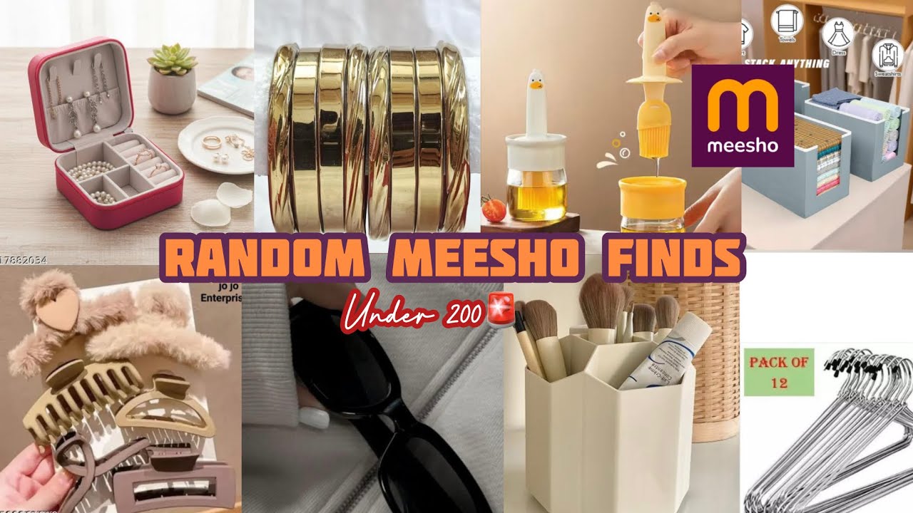 Random meesho finds✨ under 200🚨| Chaoticc_ladkii