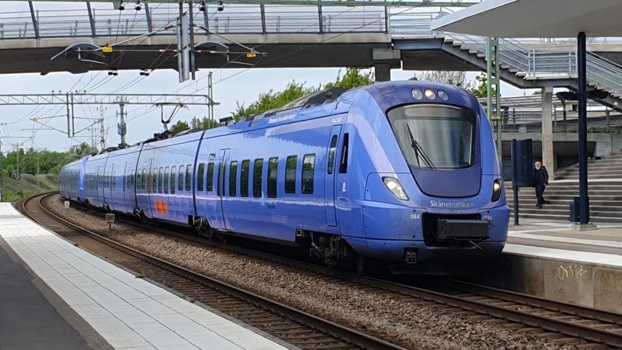 Tåg i Rydebäck Maj 2025