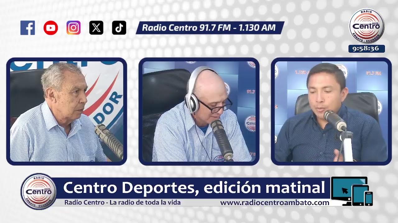 EN VIVO | Centro Deportes matinal