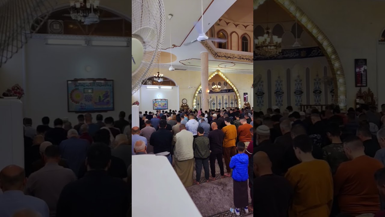 شيخ علاء إمام وخطيب جامع محمد رسول الله ﷺ في زيونة 716-بغداد-العراق