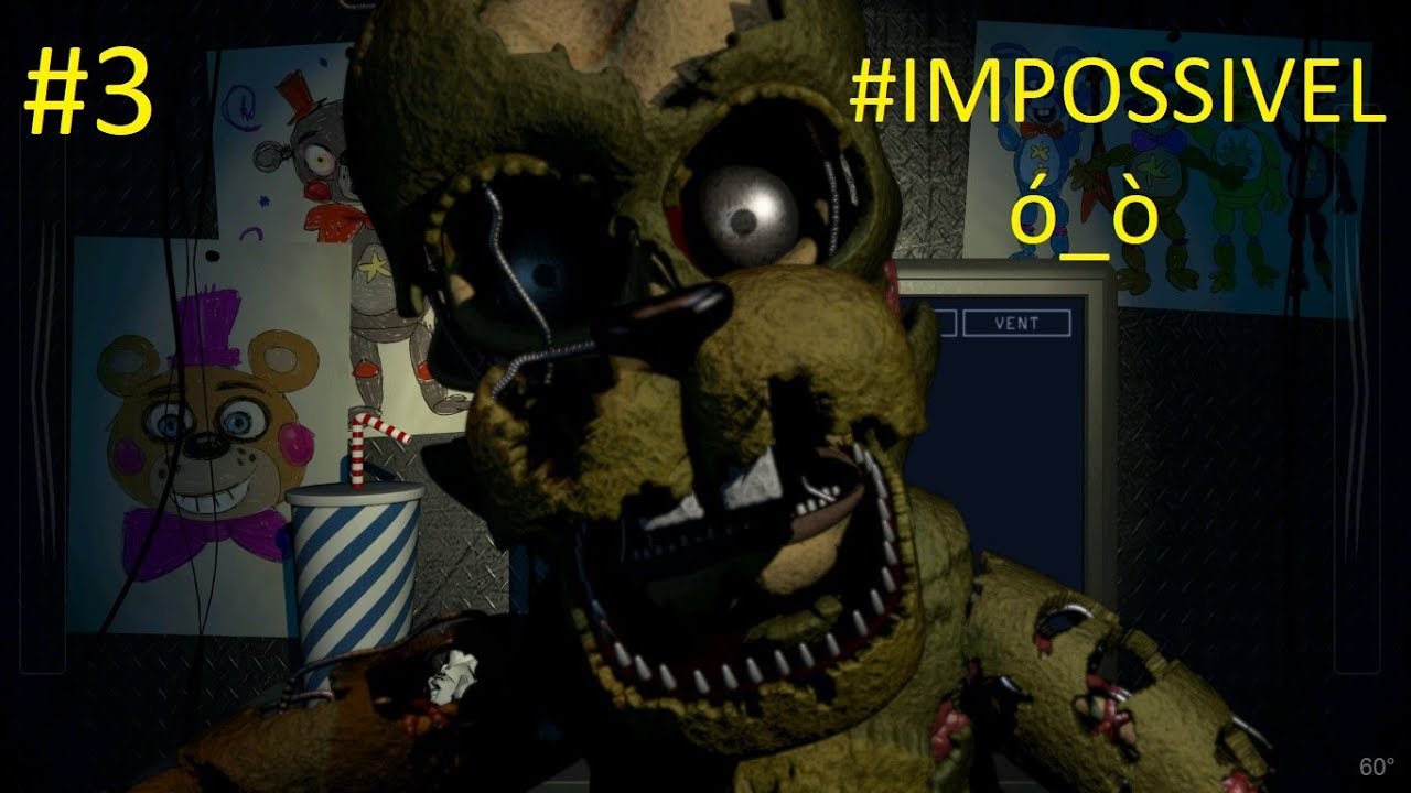 Freddy Fazbear's Pizzeria Simulator#3 Apanhando uma serie de sustos