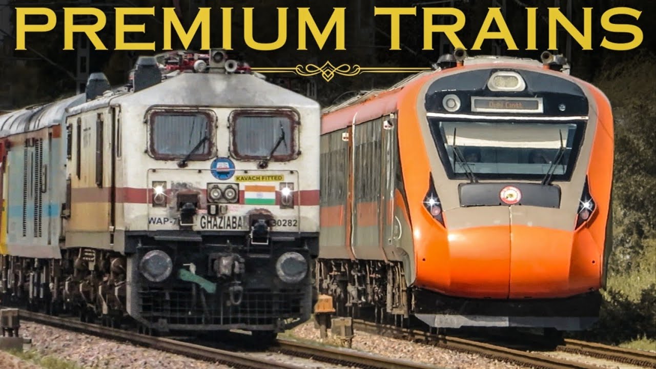 Different Premium Trains in Jaipur | Indian Railways