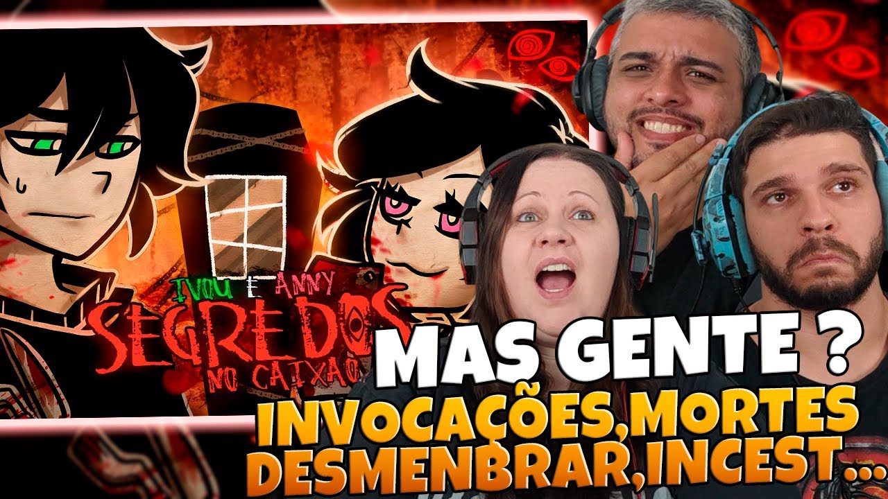 FAMÍLIA REAGE | Segredos no Caixão | Andrew & Ashley The Coffin of Andy and Leyley - Ivou MULT REACT