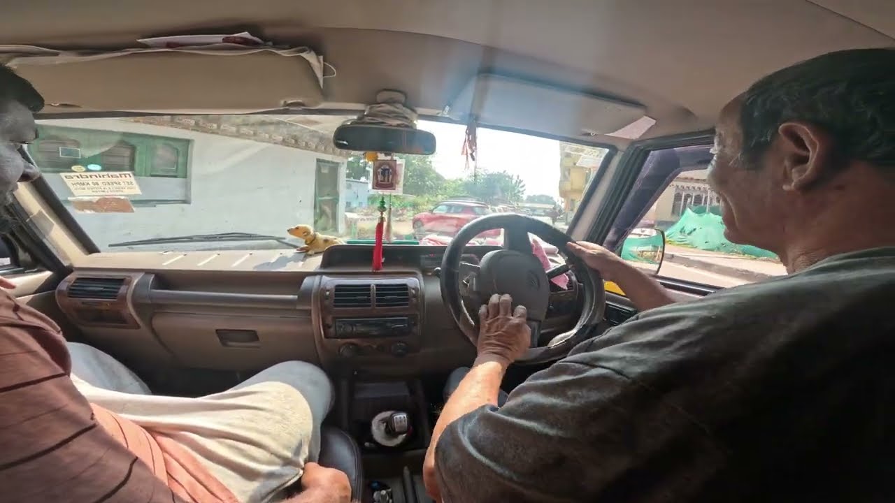 4K RELAXING POV DRIVING MAHINDRA BOLERO 4X4