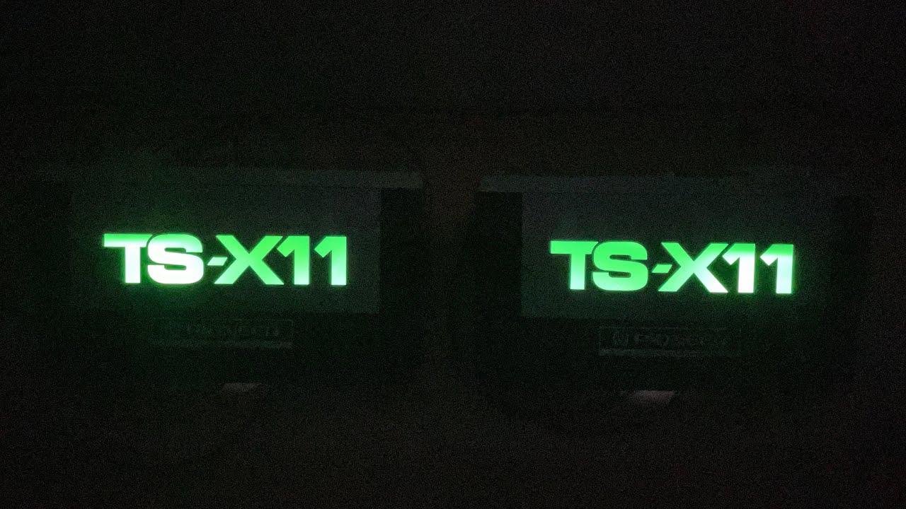ヤフーオークション販売　確認動画 イルミ 付き 新品交換　TS-X11 ロンサムカーボーイ パイオニア PIONEER 街道レーサー 旧車 当時物 昭和レトロ TS-X イルミネーション