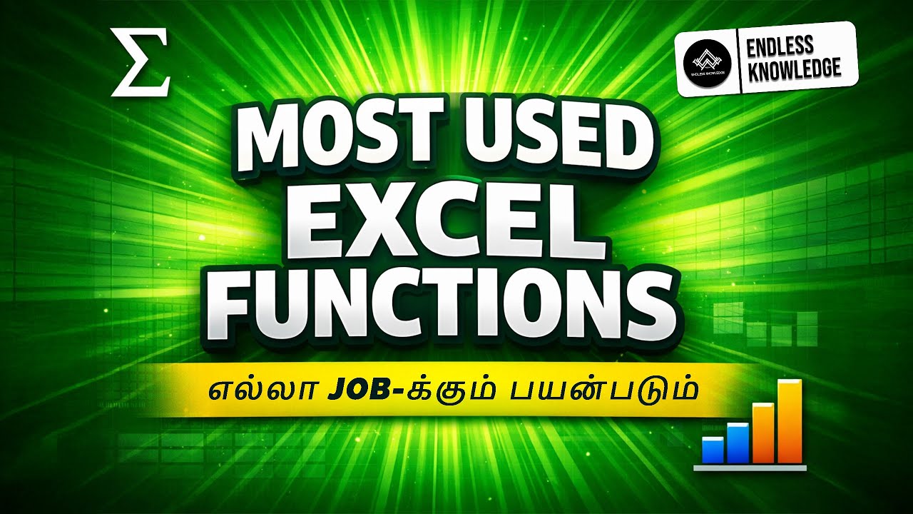Most Used Excel Functions You Must Know for Any Job