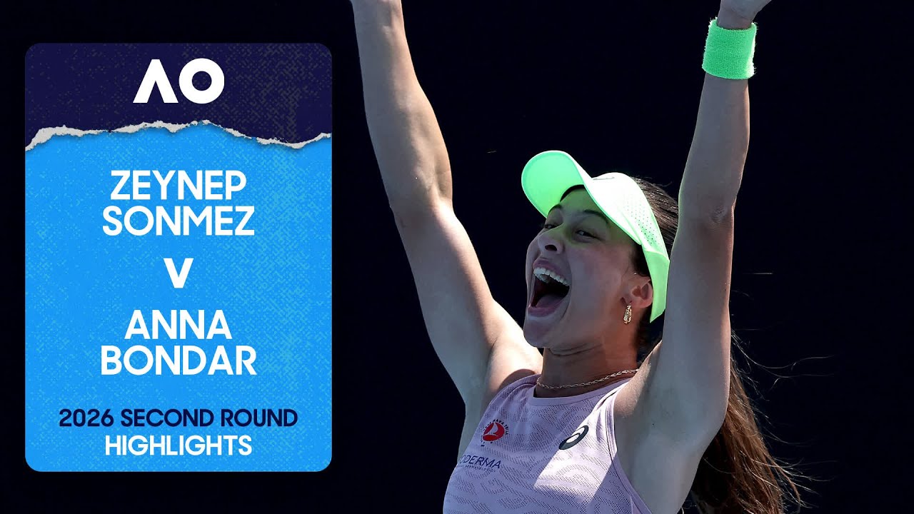 Zeynep Sonmez v Anna Bondar Highlights | Australian Open 2026 Second Round