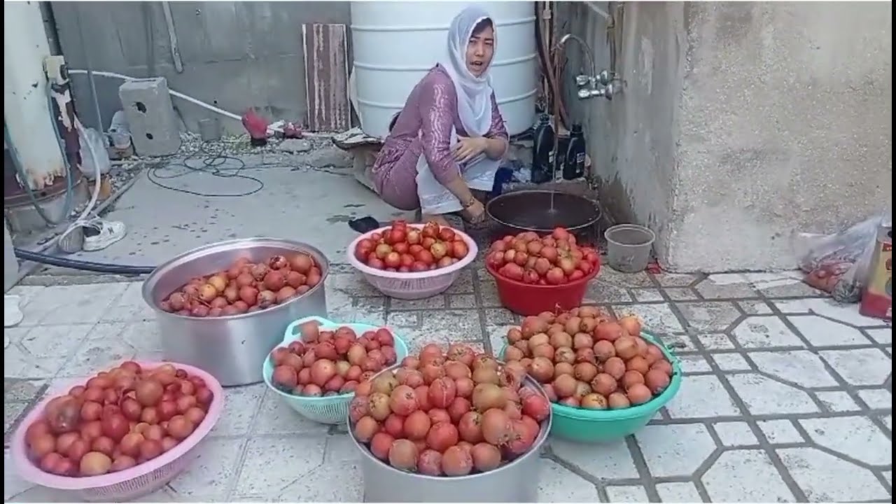 دورست کردن روب گوجه خانگی