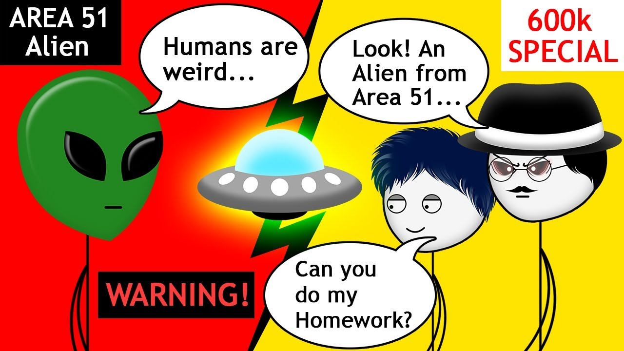 When a gamer meets an Alien from Area 51 | 600K Special plus QnA