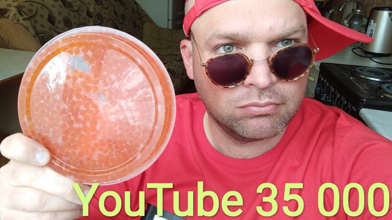 МУКБАНГ 35 тысяч подписоты/ОБЖОР КРАСНАЯ ИКРА