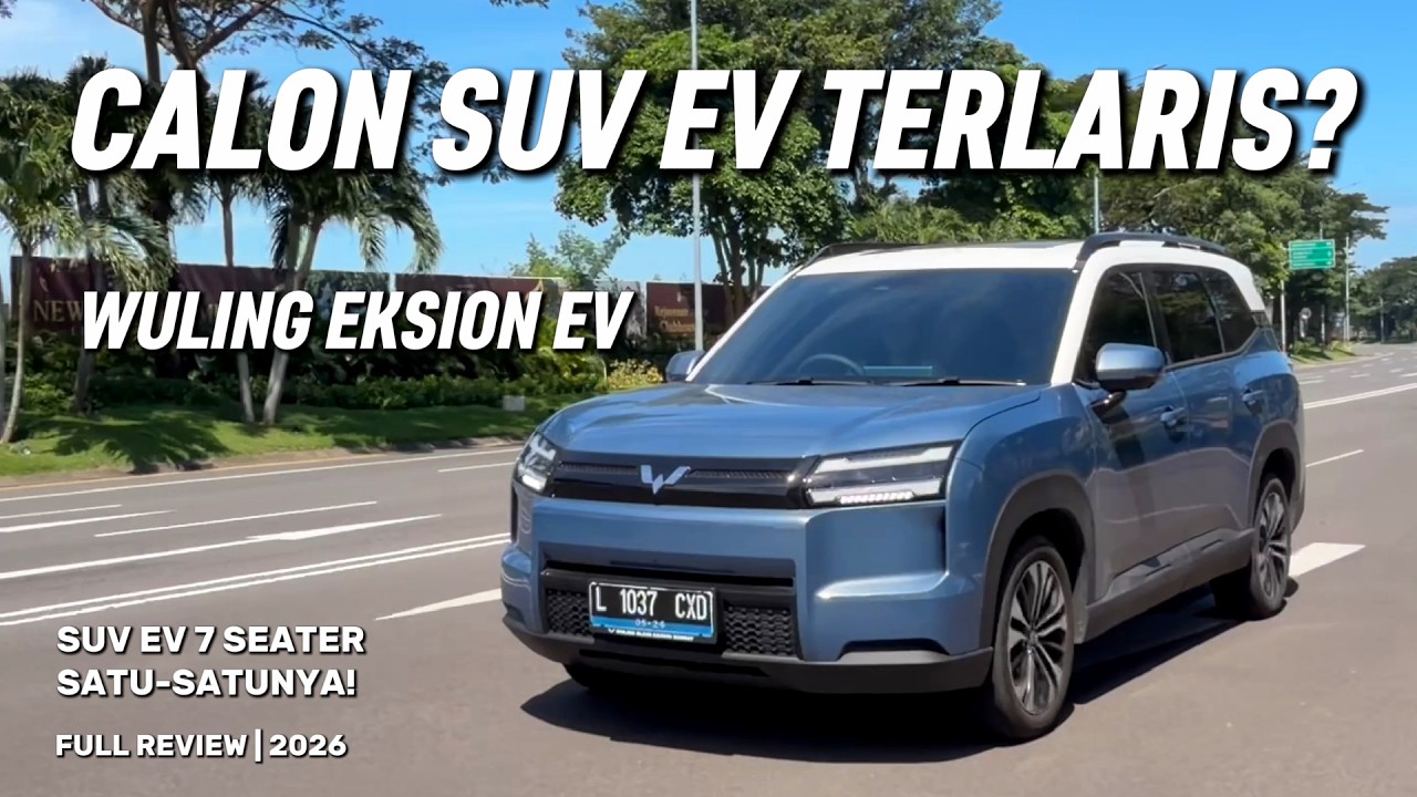SUV EV 7 SEATER PERTAMA DI INDONESIA! | WULING EKSION EV FULL REVIEW