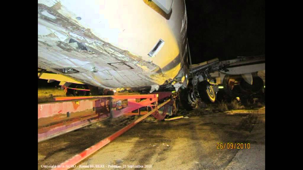 Registrazione audio piloti incidente windjet palermo