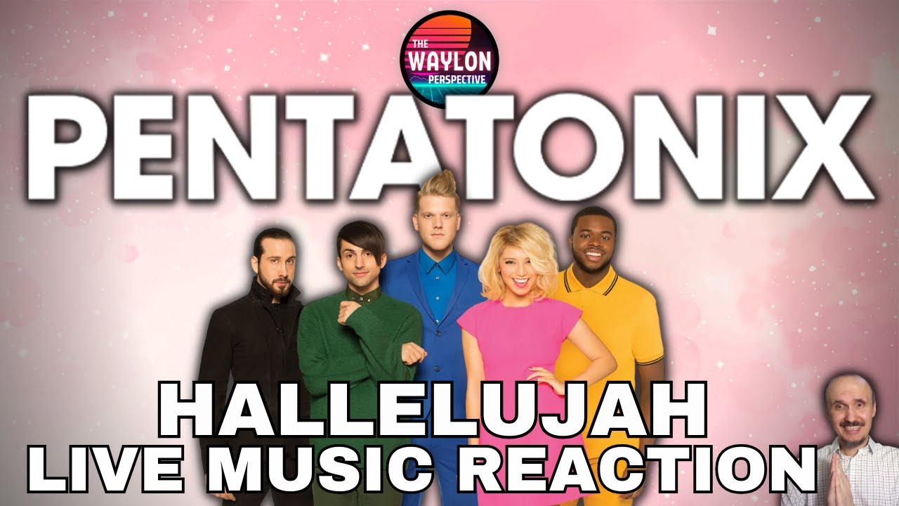 FIRST TIME REACTION TO Pentatonix - Hallelujah | Live Cover 2016 | This group is PURE VOCAL BLISS!!!
