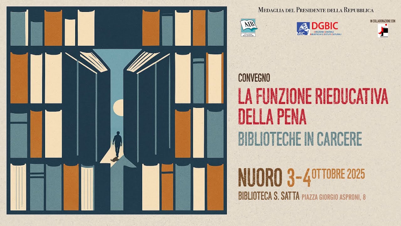 La funzione rieducativa della pena. Biblioteche in carcere (4 ottobre)
