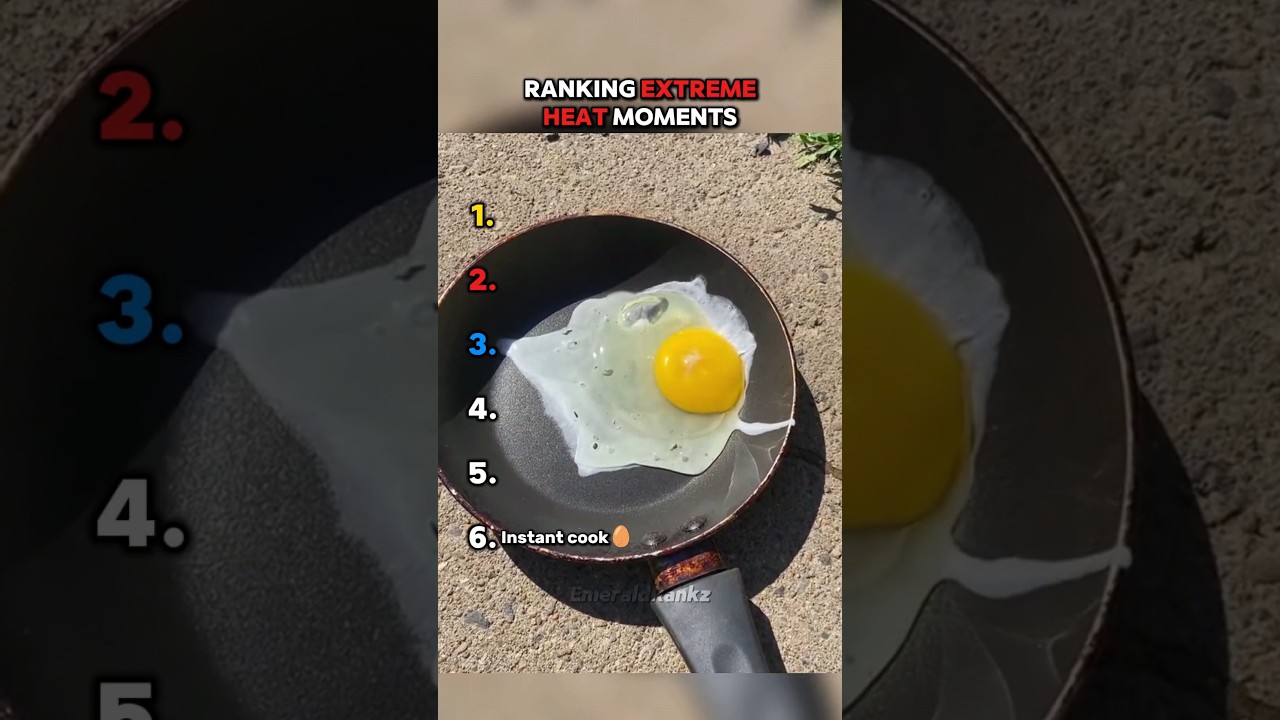 Ranking Extreme Heat Moments