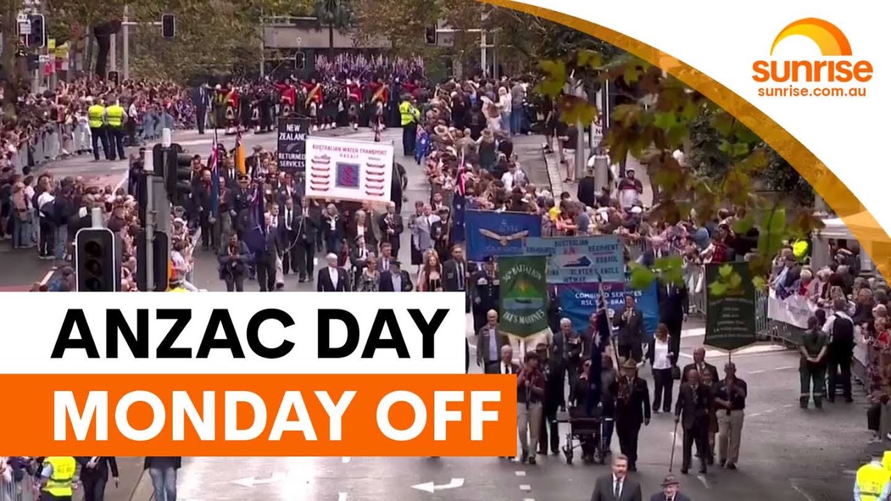 NSW grants Monday off for Anzac Day weekend | Sunrise