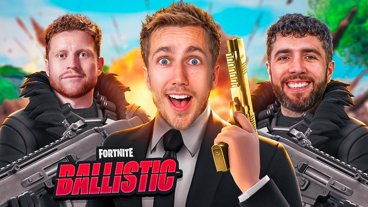 SIDEMEN RANK UP ON FORTNITE BALLISTIC