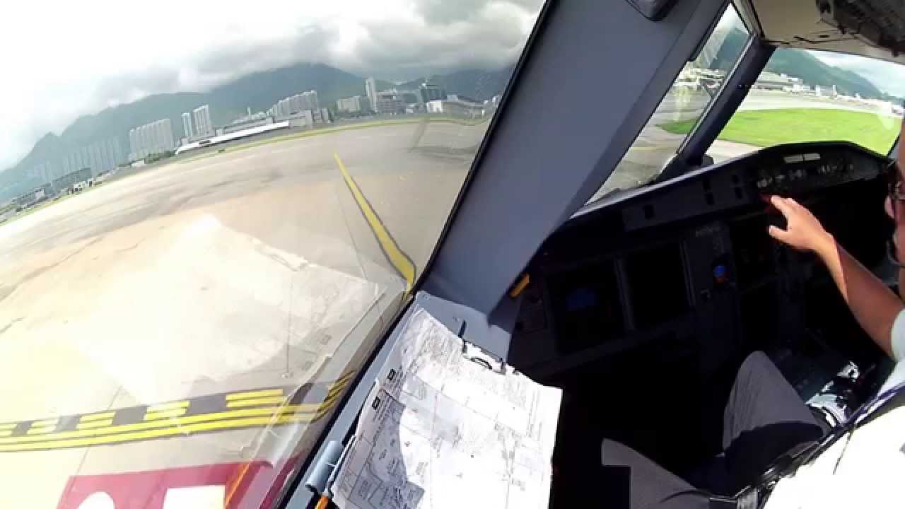 A320 Take Off at HongKong