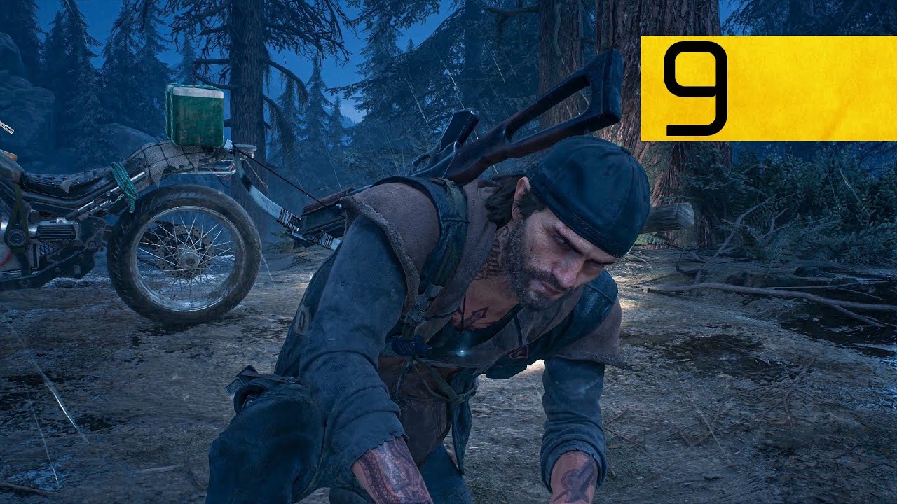 Days Gone — 100% Walkthrough (No HUD, Survival) #9 — Drugged Outta His Mind