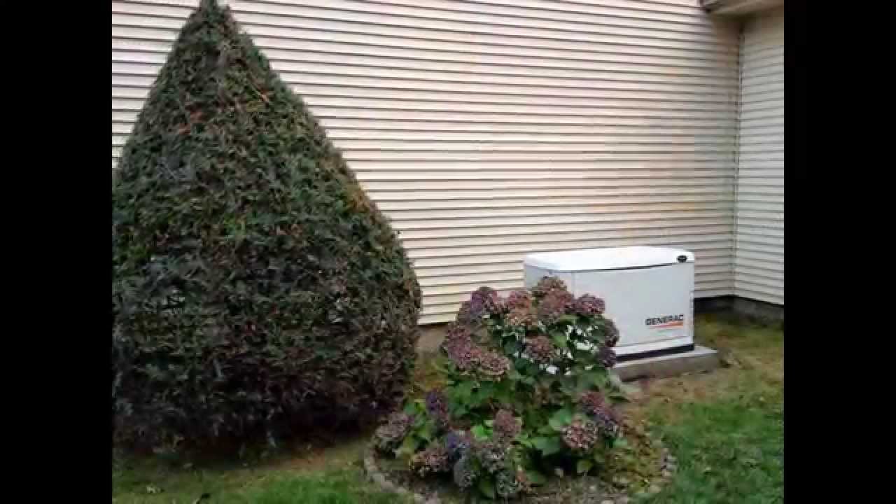 Some of Acme Electric's Generac Generator installs in RI
