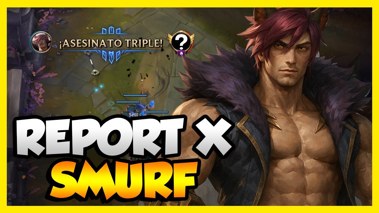 ME QUIEREN REPORTAR TODOS POR SMURF, SOLO POR QUE SE FARMEAR | LEAGUE OF LEGENDS.