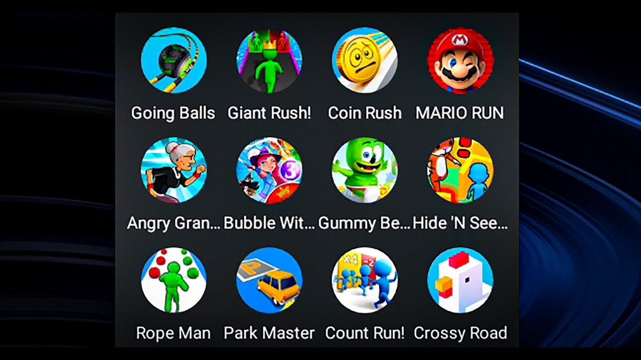 Going Ball, Giant Rush!, Coin Rush, MARIO RUN, Angry Granny, Park Master, Rope Man, Gameplay 2025