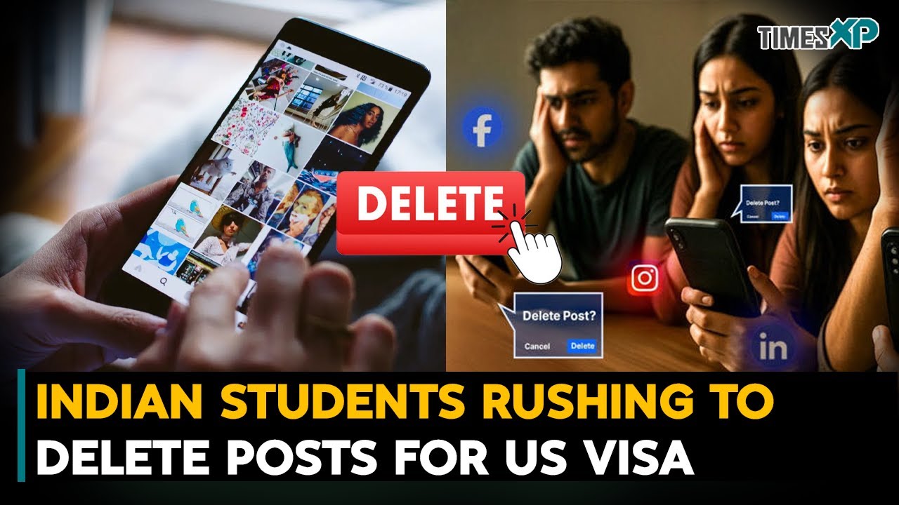 Indian Students Rushing To Delete Posts For US Visa