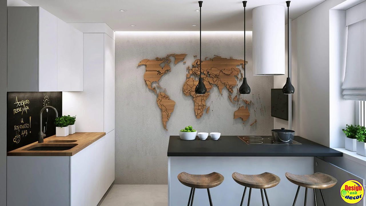 Top 100 Small Kitchen Design Ideas with Bar Counter | Functionality and Placement Options.