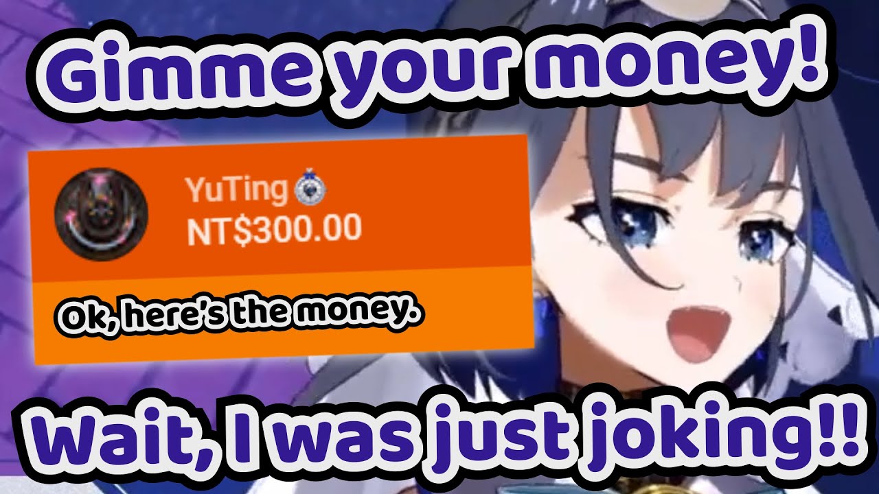 Kronii Didn't Plan To ACTUALLY Take This Person's Money