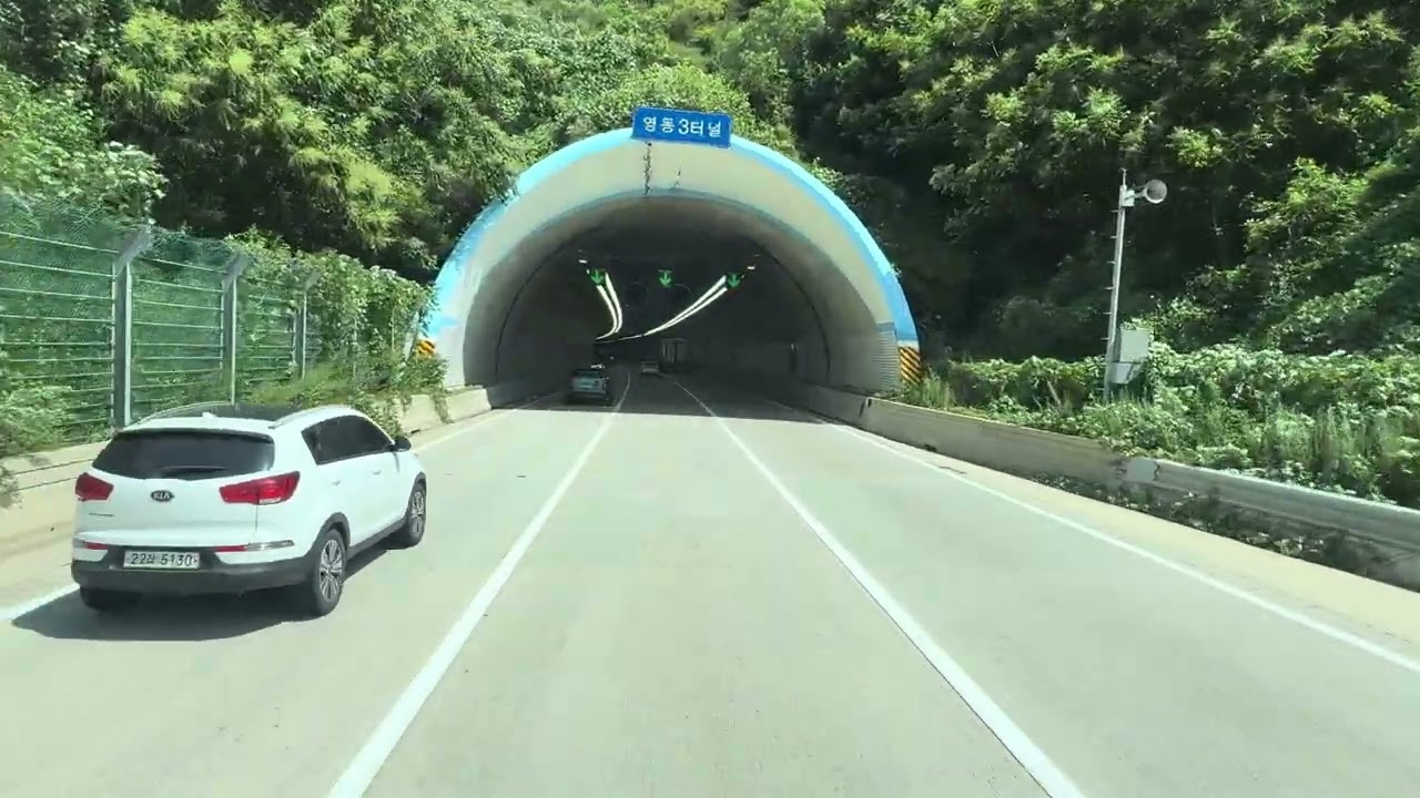 경부고속도로 금강휴게소에서 김천휴게소까지 주행영상 