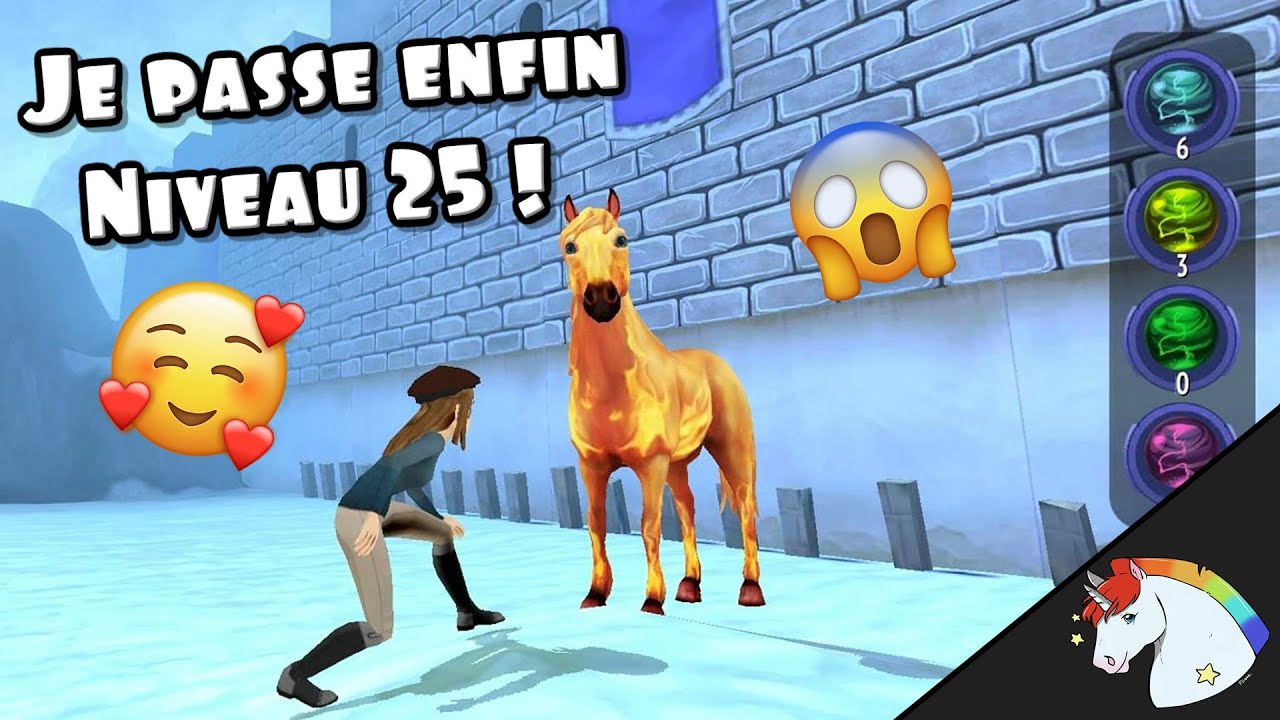 JE PASSE ENFIN NIVEAU 25 ! - [HORSE RIDING TALES]