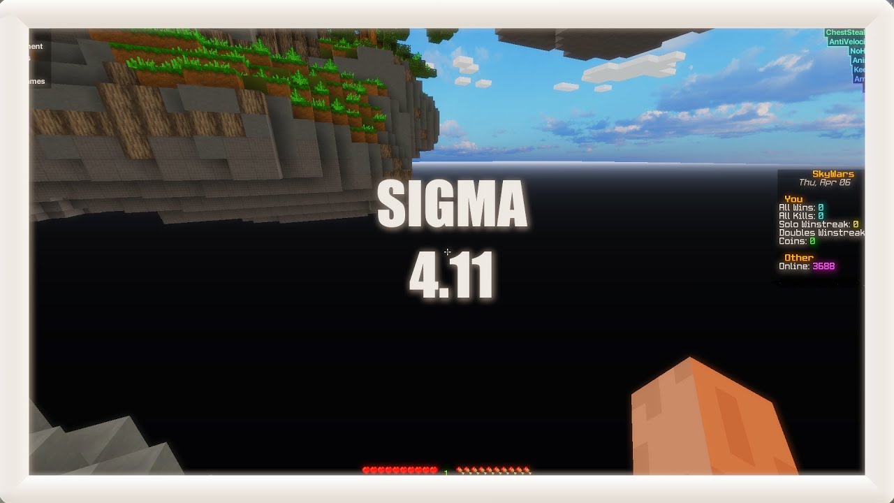 ( Sigma 4.11) Hacking on Blocksmc with legend client ( Config release )❗