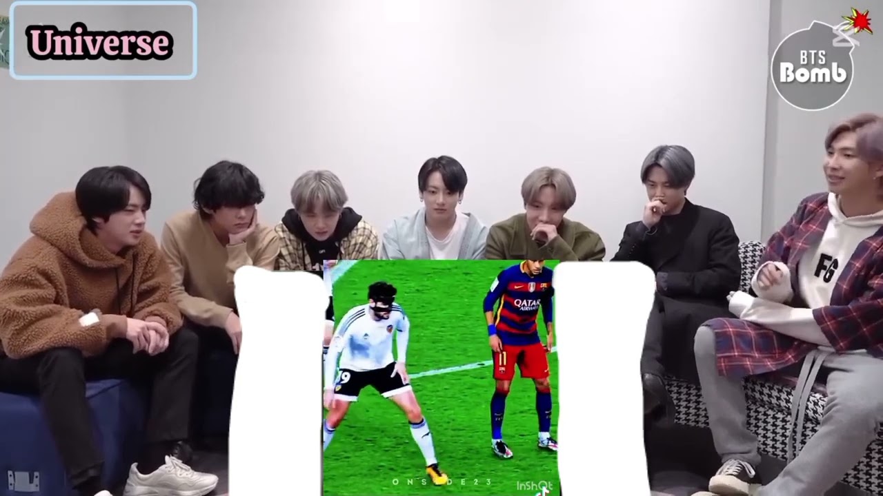 Bts reaction neymar