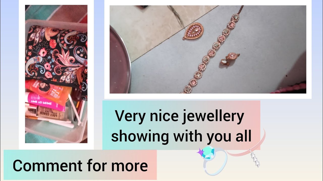 Very nice jewellery showing with you all