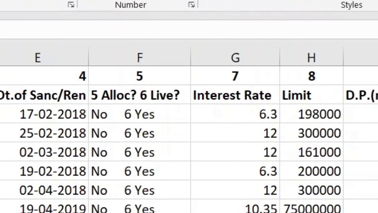 Bank Audit - LFAR through Excel - Part One