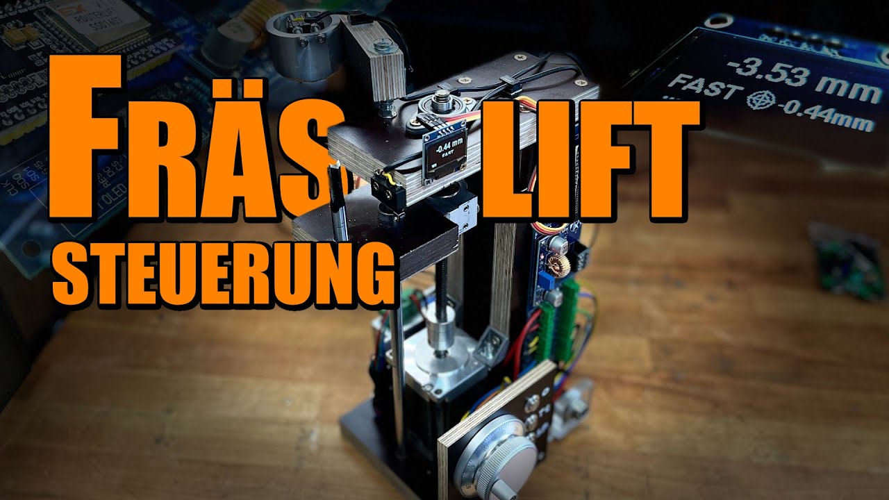Fräslift Digital | Die ultimative Steuerung für deinen Frästisch