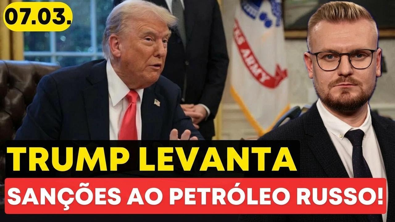 Enquanto o mundo está distraído pela guerra, Trump tira sanções contra a Rússia! - Pechiy