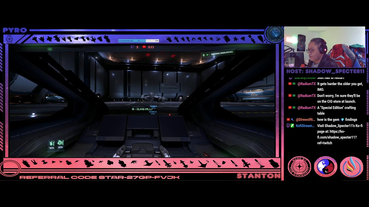 Star Citizen: Gathering Resources For Crafting. With The Snowbirds & The Warbirds.