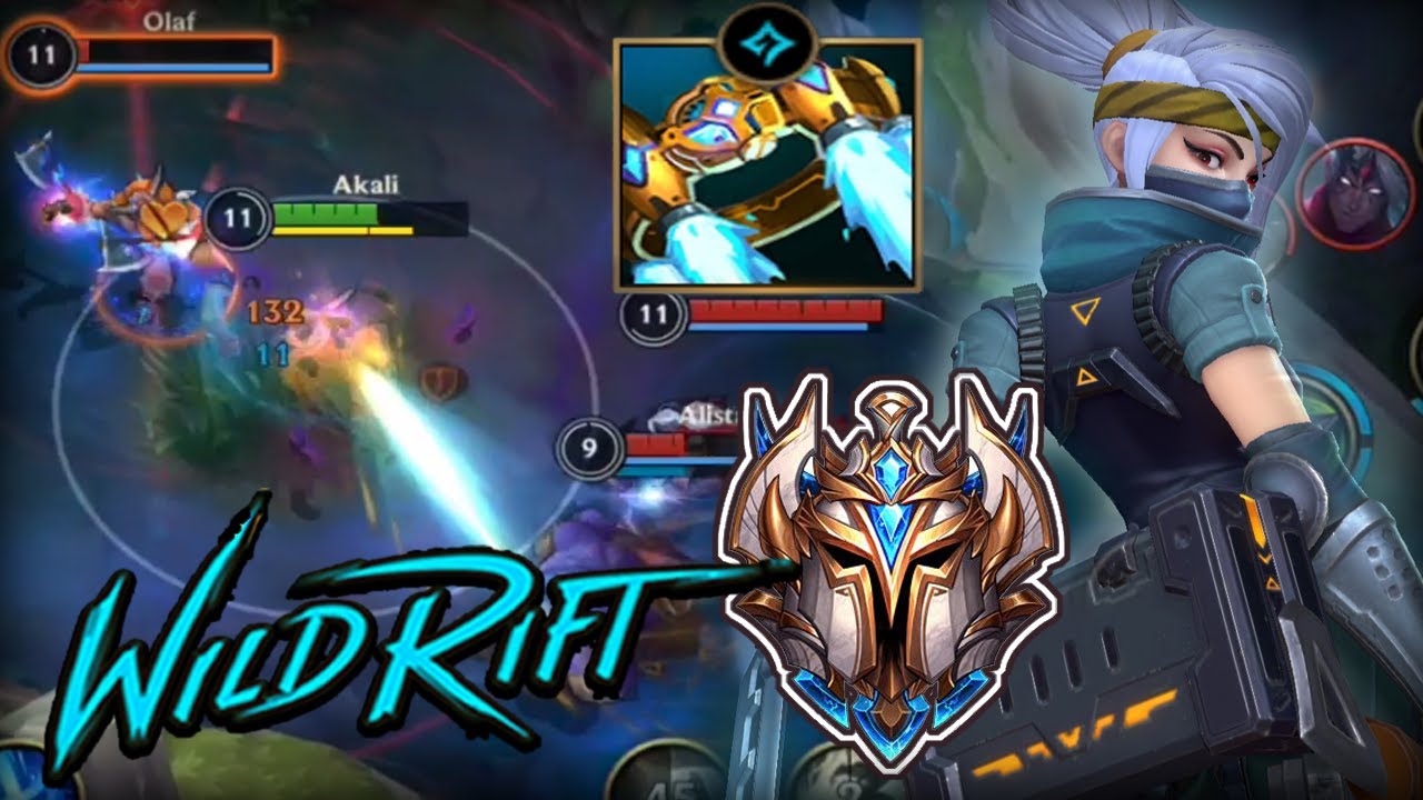 Protobelt Akali in Challenger Elo Gameplay - Build and Runes - Wild Rift