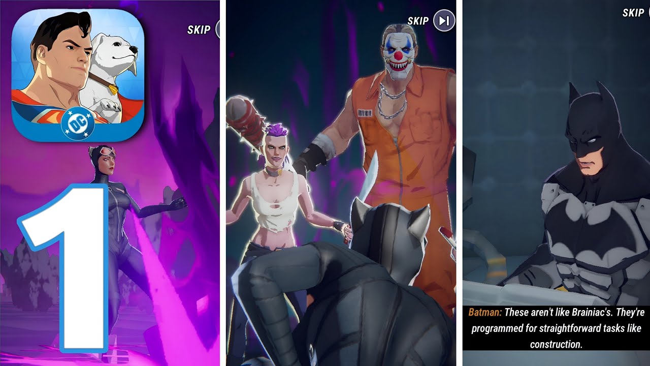DC: Dark Legion - Gameplay Walkthrough Part 1 - Tutorial (ANDROID/IOS)