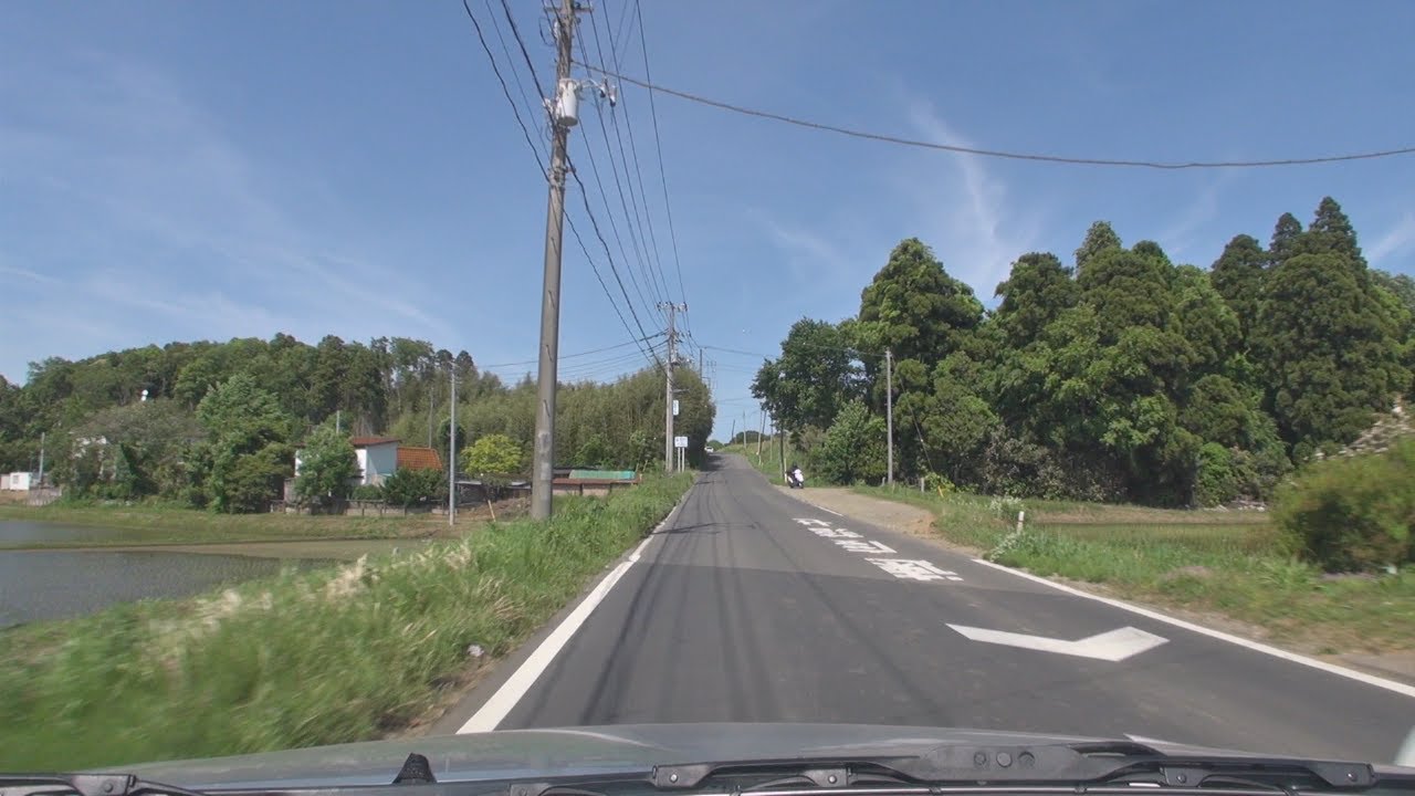 千葉市～八街市～富里市～成田市 車載動画 [2023-05]