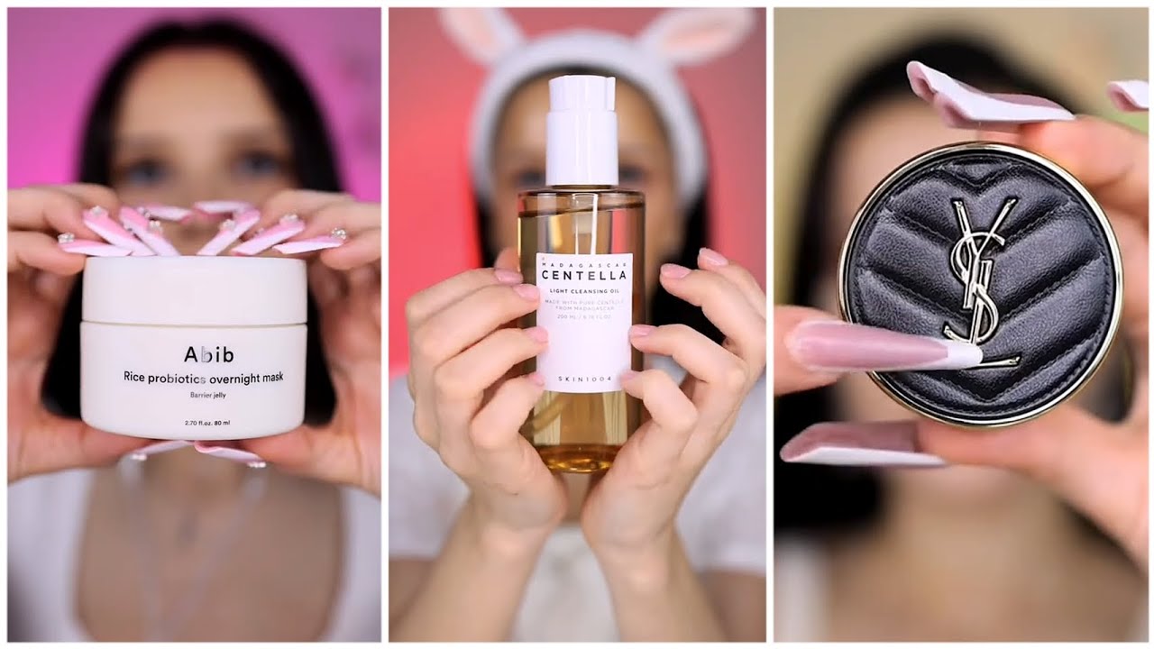 💋💦[ASMR] Nadina Ioana Skincare Routine - Skincare Asmr Nadina Ioana 