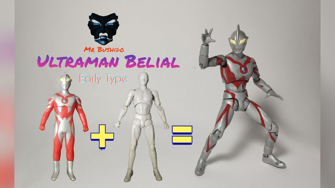 SHF Ultraman Belial Early Type (Custom build by Sofubi Figure)