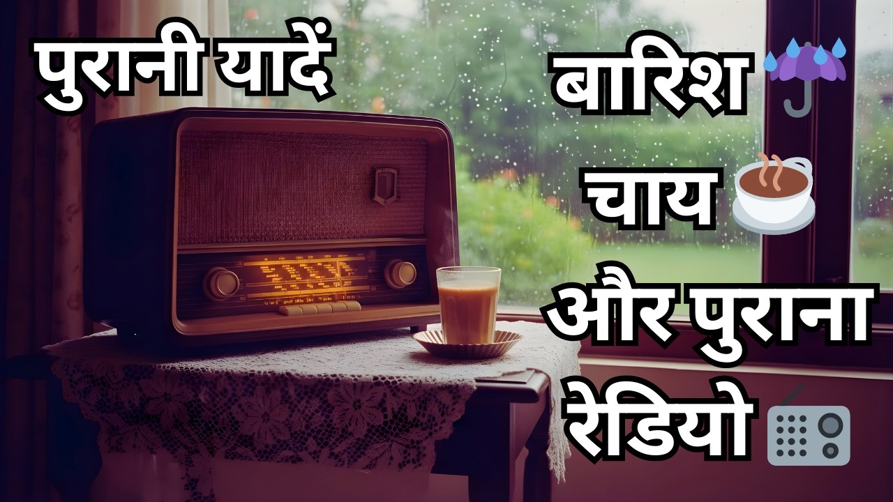 Barish, Chai Aur Purana Radio | Old Is Gold Relaxing Music