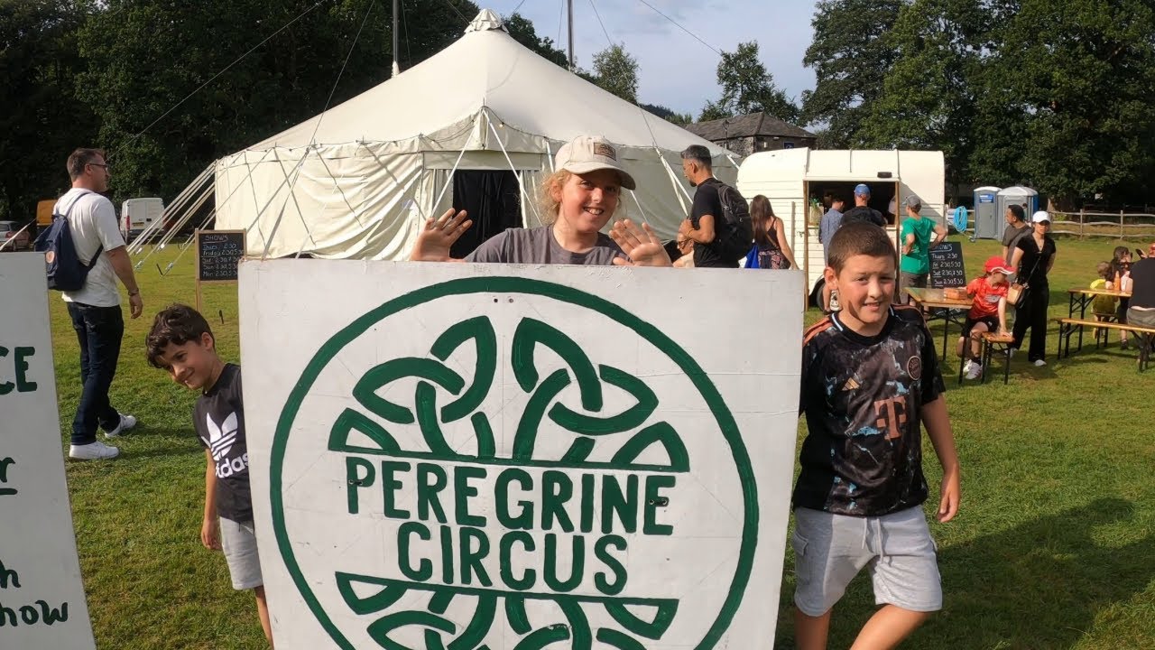 Awesome ALTERNATIVE CIRCUS - The Peregrine Circus - Betws-Y-Coed