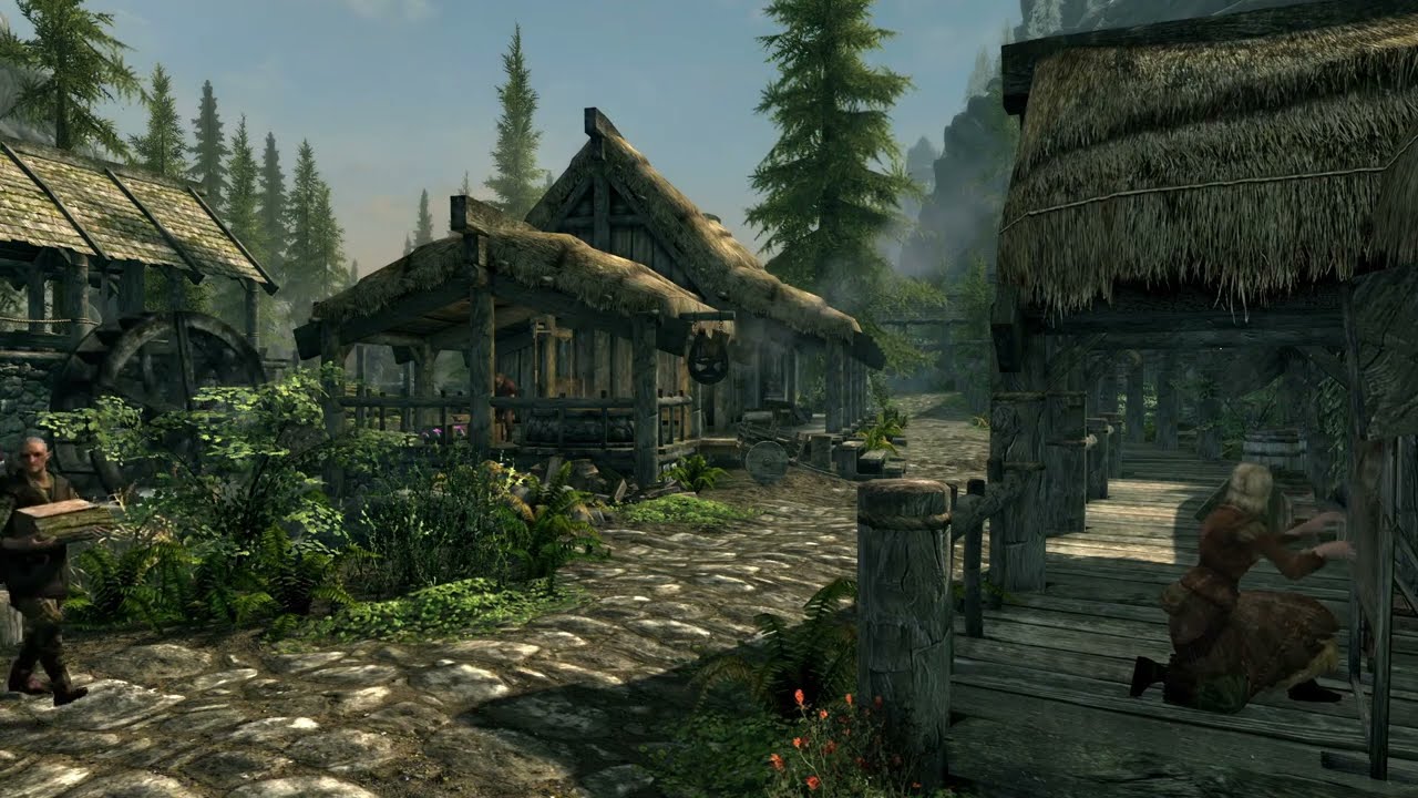 Riverwood Dawn || Elder Scrolls Ambience