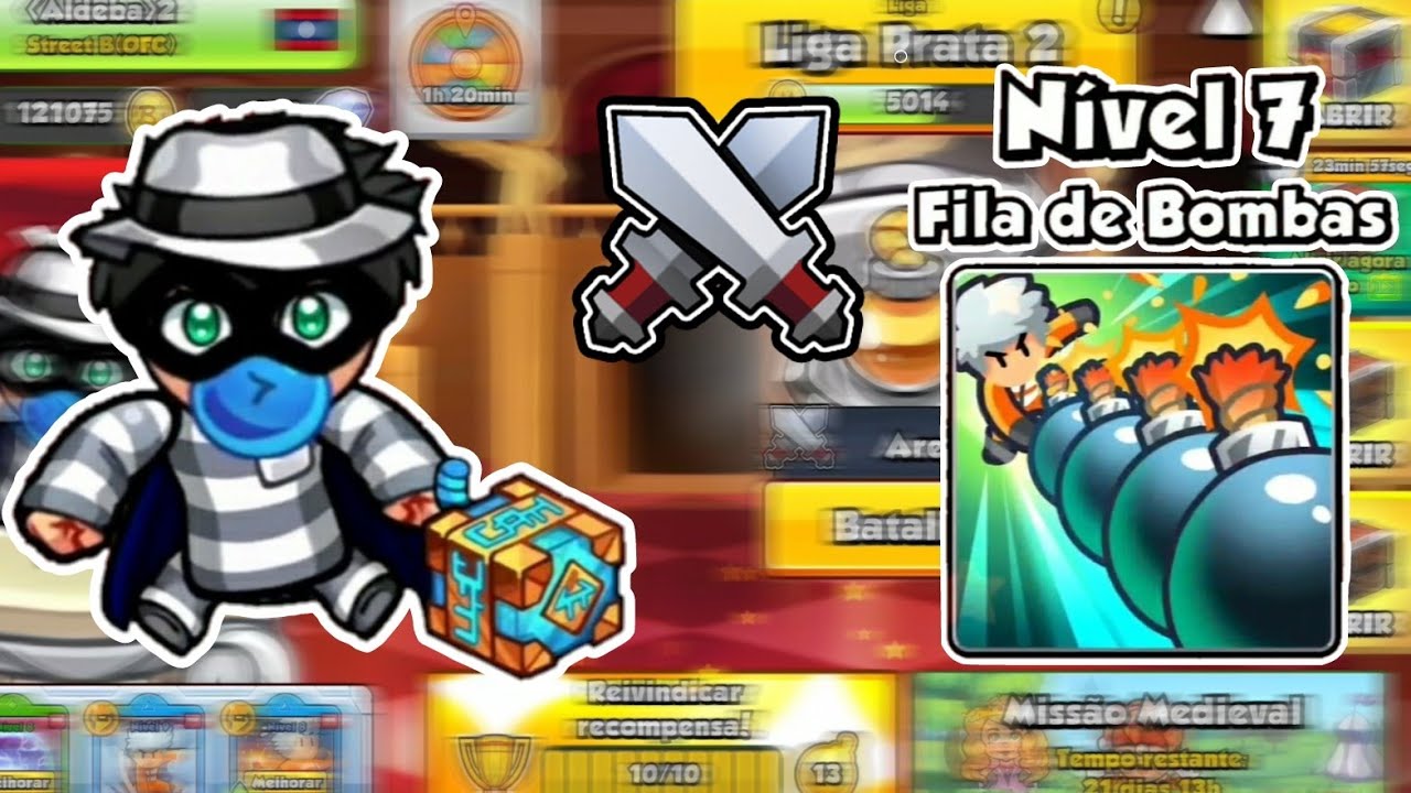 Fila 7 na secundária | Bomber Friends