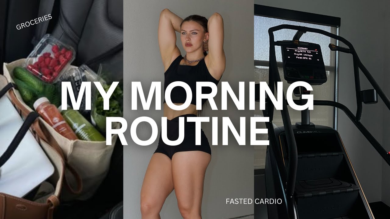 My Morning Routine on Bodybuilding Prep | Productive & Realistic